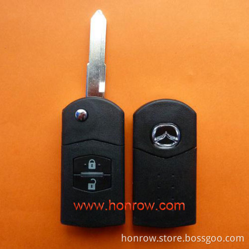Hot sale products--Mazda replacement 2 button remote key blank